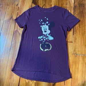 Plum Minnie Mouse Tee